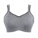 Podprsenka balkonetka Sports Balconnet charcoal marl 9441 melanž - Sculptresse