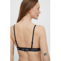 Dámská plavková podprsenka KW0KW02424 BEH černá - Calvin Klein