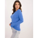 Dámský svetr AT SW 2338 2.61 Modrá - FPrice