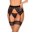 Krajkový podvazkový pás Isabellia garter belt - Obsessive