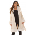 Zimní kabát z umělé kožešiny 6805 Musthave - InStylefashion
