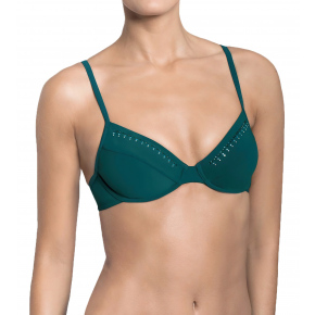 Vrchní díl plavek Swim Jade Essentials CTOW zelený mořský - Sloggi