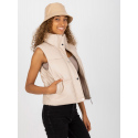 Dámská vesta NM KZ D2 3815-62.83 Světle béžová - FPrice