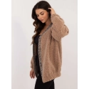 Dámský svetr / kabátek DHJ NA A8500.11P Hnědá melanž - FPrice