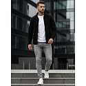 Pánská mikina BX4771 černá - FashionStreet