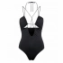 Dámské jednodílné plavky KW0KW02028-BEH - Calvin Klein