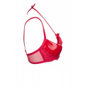 Dámská polo podprsenka V-6481 Rouge - Axami
