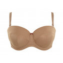 Podprsenka balkonetka Dana Strapless caramel 9670 - Sculptresse