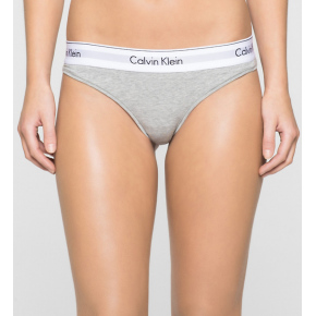 Tanga F3786E-020 šedá - Calvin Klein