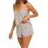 Dámské pyžamo QS6306E-VGT šedá - Calvin Klein