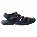 Pánské sandály Tiore M 92800307489 Tmavě modrá s oranžovou - Hi-Tec
