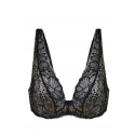 Dámská podprsenka JULIA BRALETTE 19185 Černá s béžovou - Mediolano