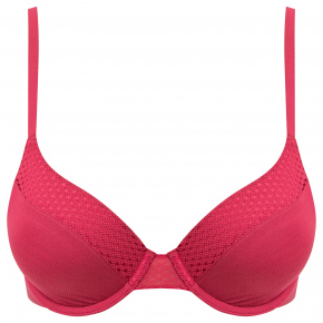 Dámská vyztužená podprsenka Lightly Lined Demi QF5464E-2XV - Calvin Klein
