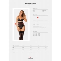 Kouzelný podvazkový pás Serena Love garter belt - Obsessive