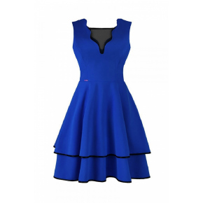 Dámské šaty Dona 108512 královská modř - Jersa