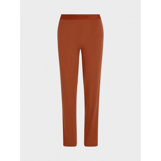 Dámské pyžamové kalhoty SLEEP PANT 000QS7007E GCU karamelová - Calvin Klein