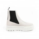 Dámské kotníkové boty Mayze Chelsea Suede W 382829 02 Ecru s černou - Puma
