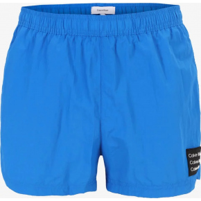 Pánské plavkové kraťasy KM0KM00711 C46 - královský modrá - Calvin Klein