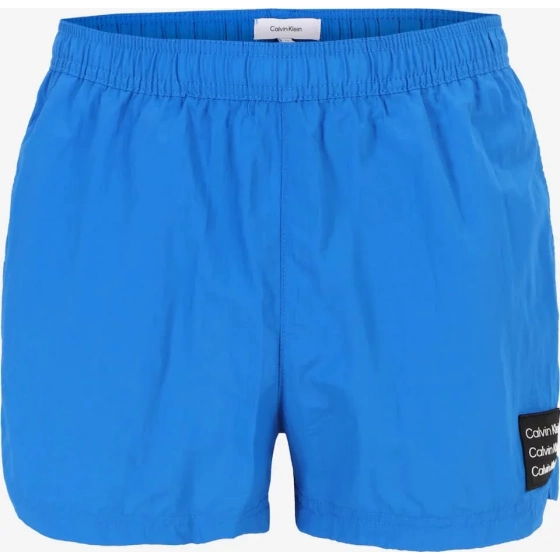 Pánské plavkové kraťasy KM0KM00711 C46 - královský modrá - Calvin Klein