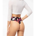 Dámské tanga Kiss Me String Maxi Černá mix - Julimex