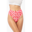 Dámské tanga Love Vibes Simple String Maxi Růžová mix - Julimex