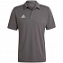 Pánské polo tričko Entrada 22 M H57486 tmavě šedé - Adidas