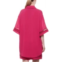 Dámská plážová košile 262732 4R338 01975 třešňová - Emporio Armani