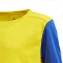 Dětské fotbalové tričko Estro 19 Jersey JR FT6681 Žlutá s modrou - Adidas