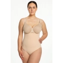 Dámské body 419 Seamless Open Béžová - Julimex