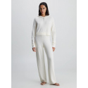 Dámská mikina 000QS7000E 101 ecru - Calvin Klein