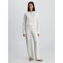 Dámská mikina 000QS7000E 101 ecru - Calvin Klein