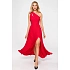 Dámské šaty M718 červené - MOE