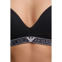 Dámská podprsenka 164410 4R223 00020 černá - Emporio Armani