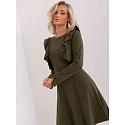Dámské šaty EM SK HW 20 395.34P khaki - Lily Rose