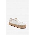 Krajkové tenisky espadrilky LCW-26-31-4326 bílé - Lee Cooper