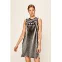 Dámská noční košile YI3322403-055 černobílá - DKNY