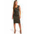 Dámské šaty S174 khaki - Stylove