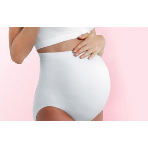 Dámské těhotenské kalhotky Premaman Bílá - Intimidea