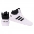 Pánské sportovní boty Hoops 3.0 Mid M GW3019 Bílá s černou - Adidas