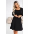 Dámské šaty 574-3 IVANA černé - Numoco