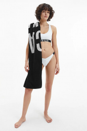 Plážový ručník KU0KU0089 - BEH černá - Calvin Klein