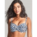 Vrchní díl plavek Serengeti Bandeau blue animal SW1653 - Panache