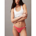 Dámská tanga 000QD5157E TBK korálové - Calvin Klein