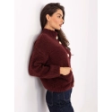 Dámský svetr Jumper MI SW WM218.02 Bordó - FPrice
