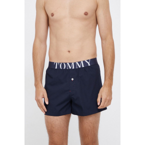 Pánské šortky na spaní UM0UM02394 - 0G1 - Tmavě modrá - Tommy Hilfiger