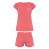 Dámské pyžamo 164794 4R223 05373 korálové - Emporio Armani