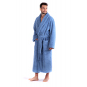 Župan unisex Athena se šálovým límcem 2116 5456 Denim - Vestis