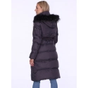 Dámský kabát Coat BLH220027FXR tmavě šedý -. PERSO