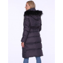 Dámský kabát Coat BLH220027FXR tmavě šedý -. PERSO