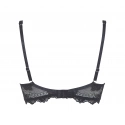 Balkonová podprsenka Mousse Pizzo černá - Lormar